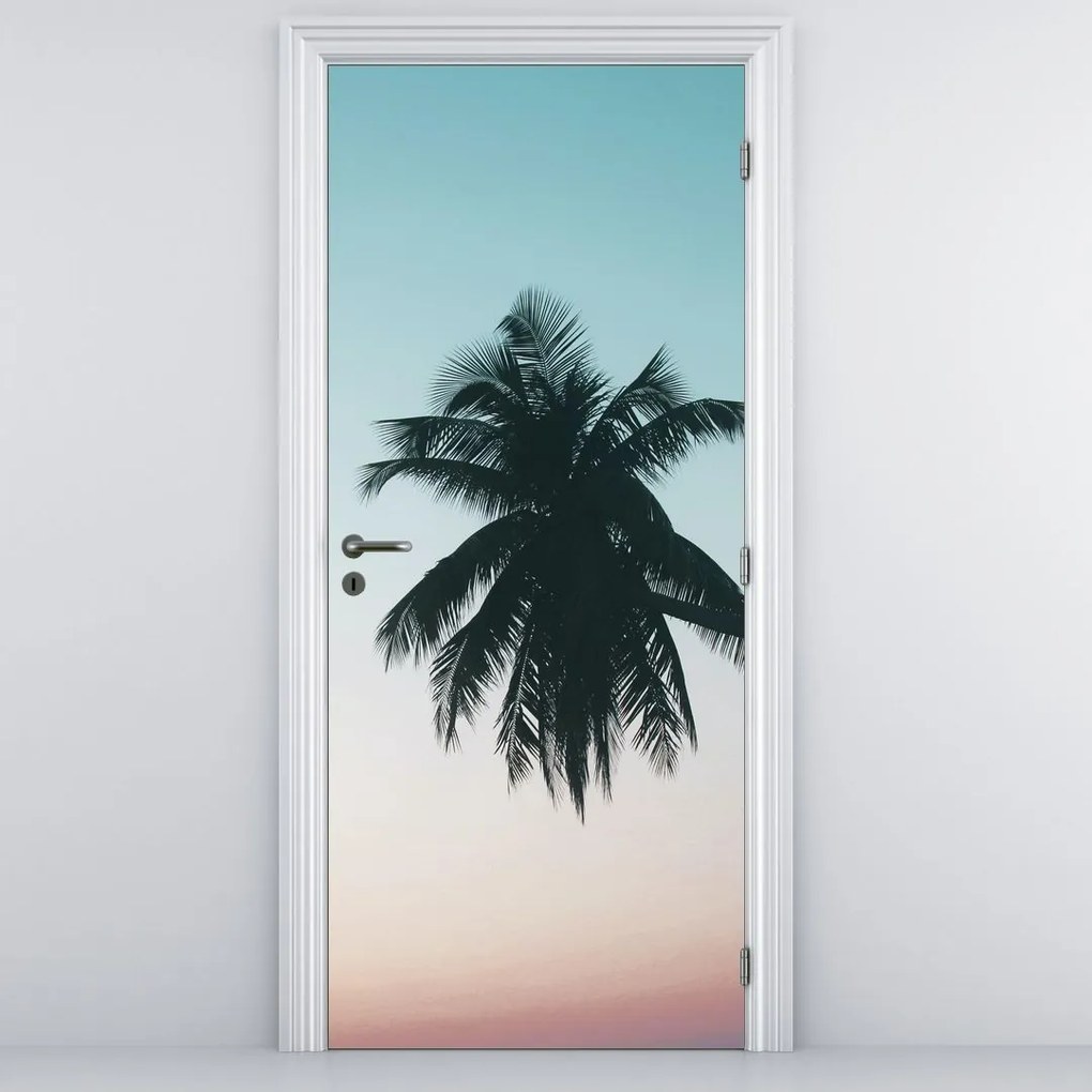 Fototapet pentru ușă - Palmieri în Bali (95x205cm)