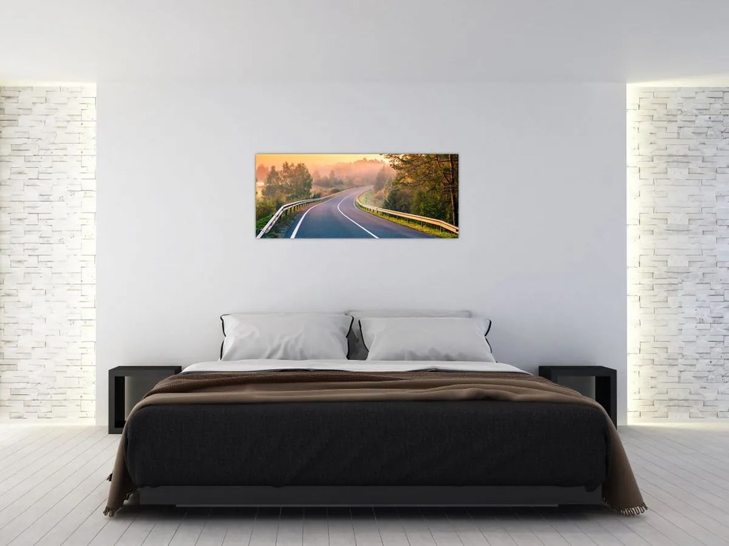 Tablou - Călătoria la răsăritul soarelui (120x50 cm)