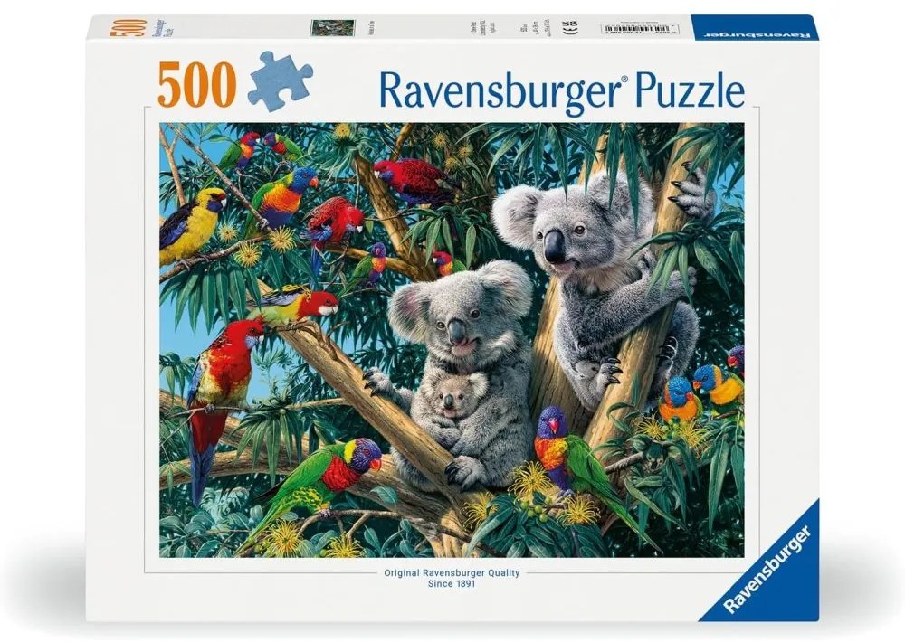 PUZZLE KOALA IN COPAC 500 PIESE DESIGN NOU - RAVENSBURGER (RVSPA00206)
