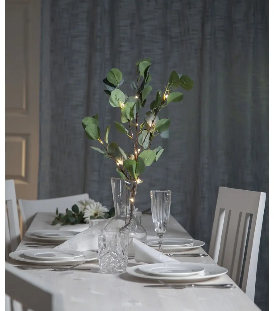 Decorațiune luminoasă de exterior Star Trading Eucalyptus, lungime 90 cm