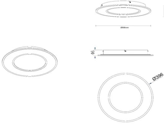 Plafonieră LED dimabilă Lucide 44110/24/31 AXELLE LED/24W/230V alb