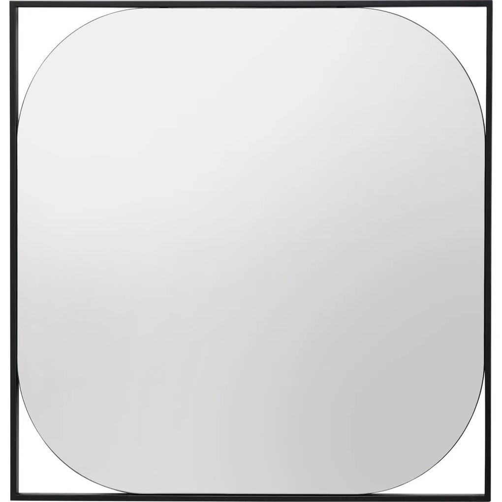 Oglinda de perete Bonita negru 81x81cm