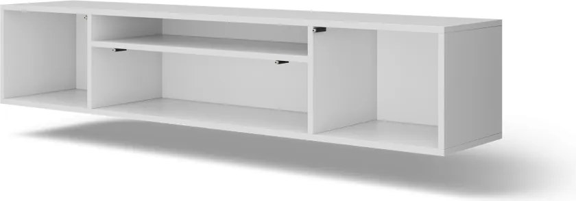 Comodă TV Femur Hanging – 200x41x40 cm – Alb