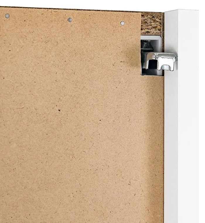 Dulap lateral Vario Forte 35 alb-alb