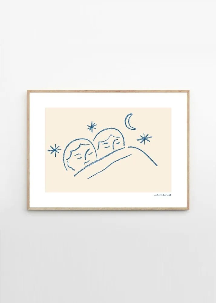 Poster 40x30 cm Slumber – Amélie Lehoux – The Poster Club