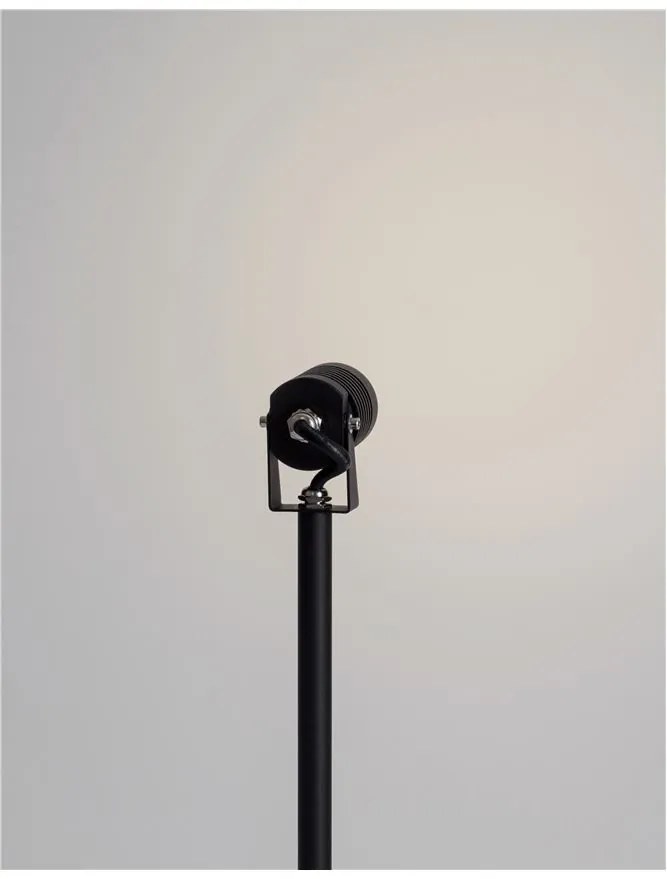 Stalp LED modern pentru iluminat exterior IP65 FEND H-64cm