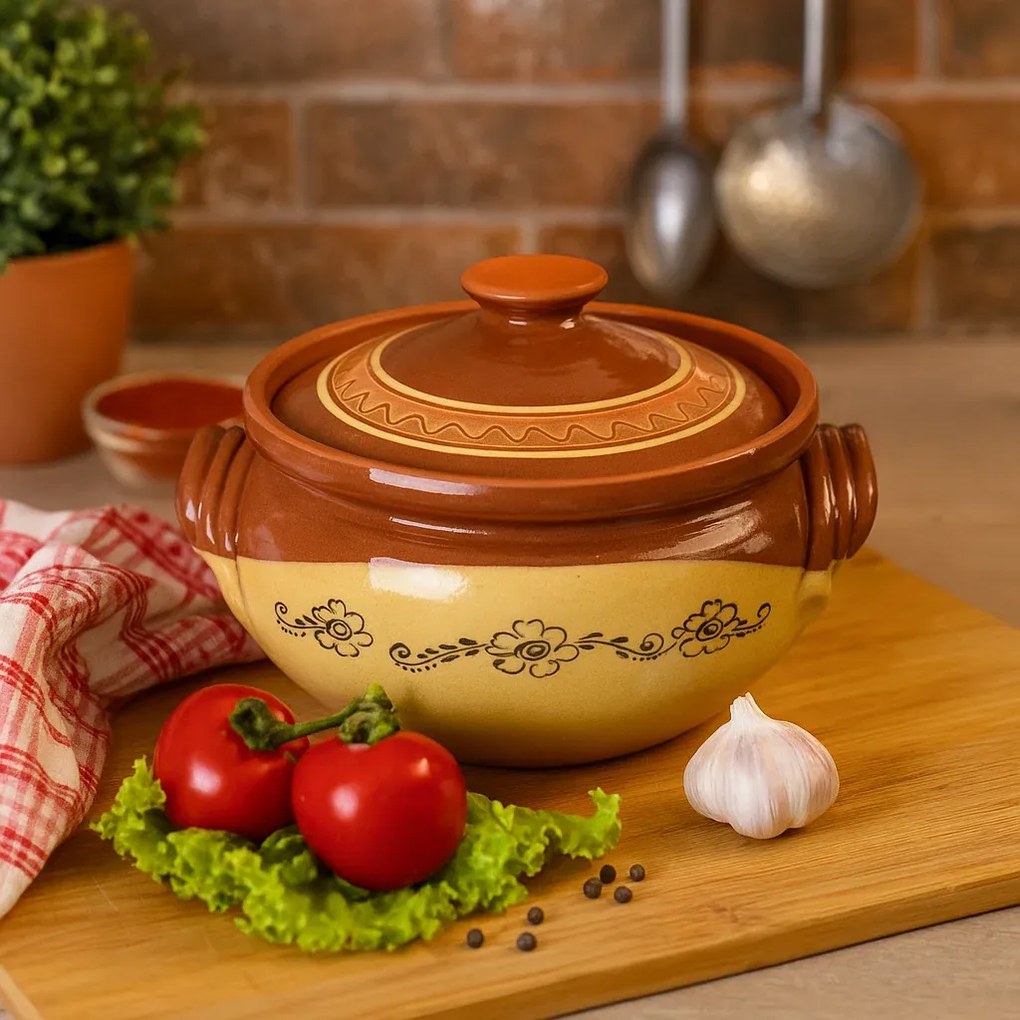 Oala din Lut pentru Sarmale sau Fripturi, Gust Autentic