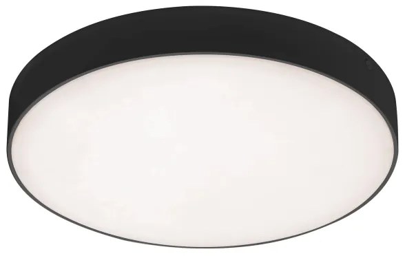 Rabalux - Plafonieră LED, 18W, 230V, 2800–6000 K, IP44, negru