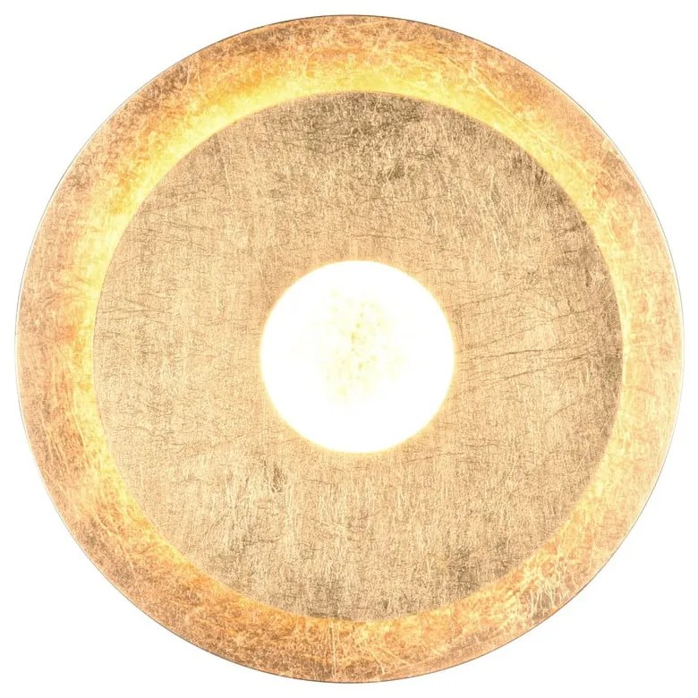 Aplică de perete aurie LED Leano – Trio