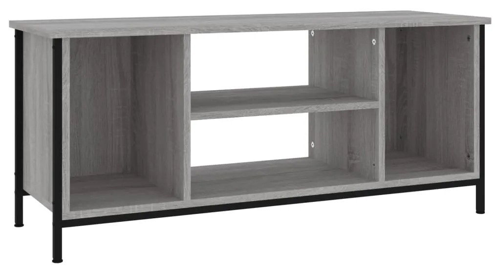 826288 vidaXL Comodă TV, gri sonoma, 102x35x45 cm, lemn prelucrat