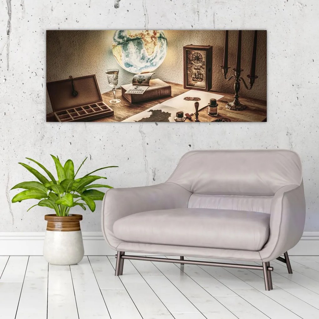 Tablou - masa de călătorie (120x50 cm)
