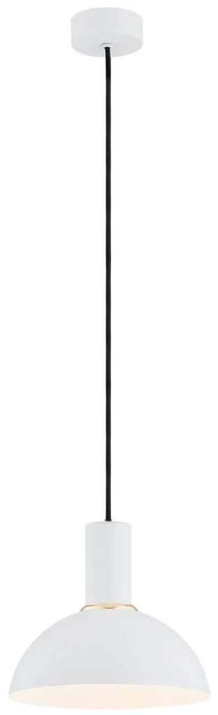 Pendul, Lustra suspendata design minimalist SINES 22cm, alb