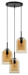 Suspensie moderna 3 becuri E27 VELOR 9236735 NOVA LUCE