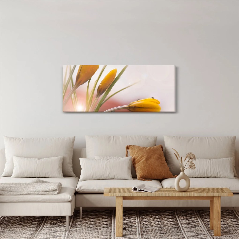 Tablou - Flori de primăvară (120x50 cm)