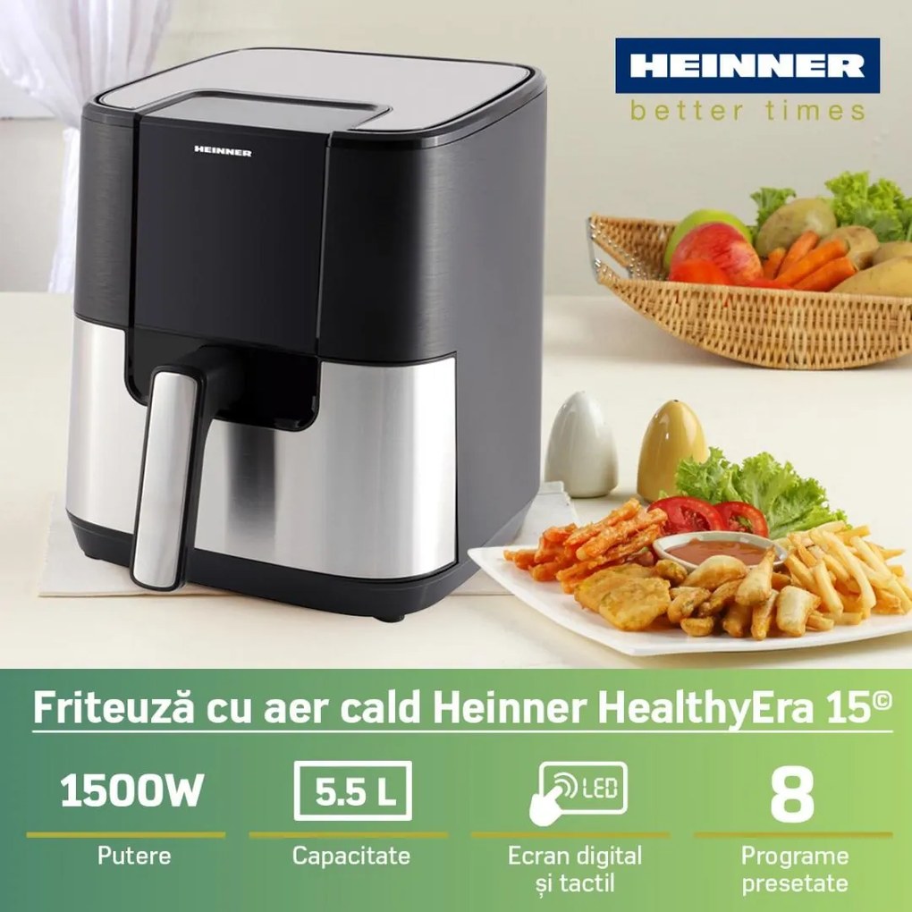FRITEUZA AER CALD HEINNER HAF-H6BKS1500