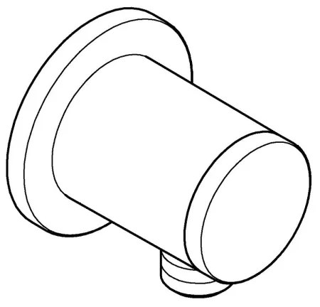 GROHE 26963001 - Cot de perete VITALIO UNIVERSAL 12” crom lucios