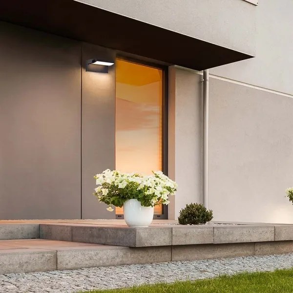 Aplică LED de exterior LED/17W/230V 4000K IP65 neagră