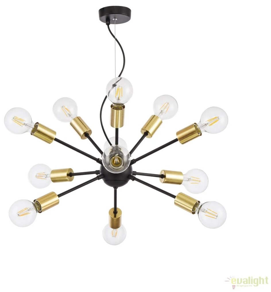 Lustra deosebita cu 12 de surse de lumina Jackson MYT546PL-12B