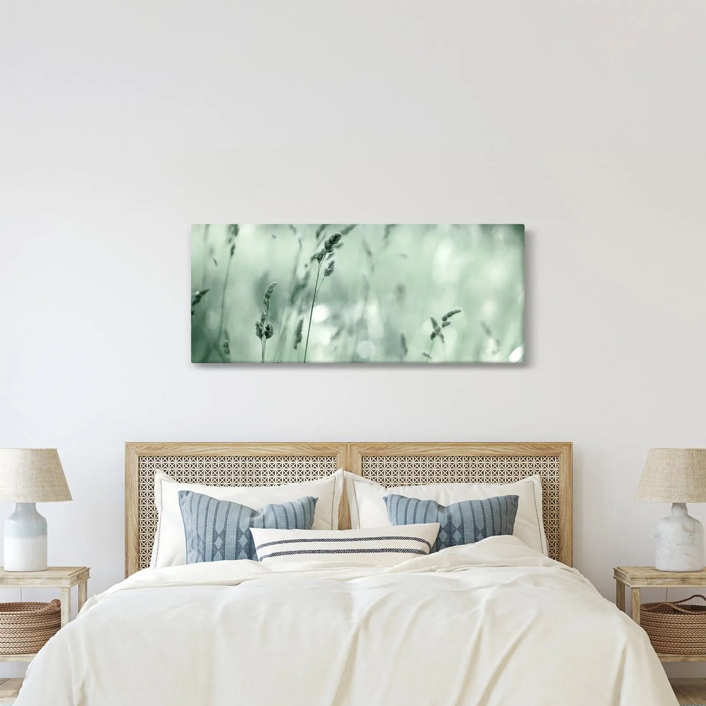 Tablou - Pajiște verde (120x50 cm)