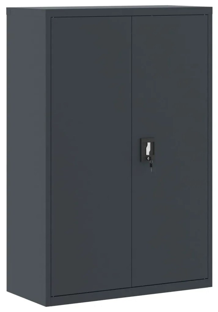 vidaXL Fișet, antracit, 90x40x140 cm, oțel