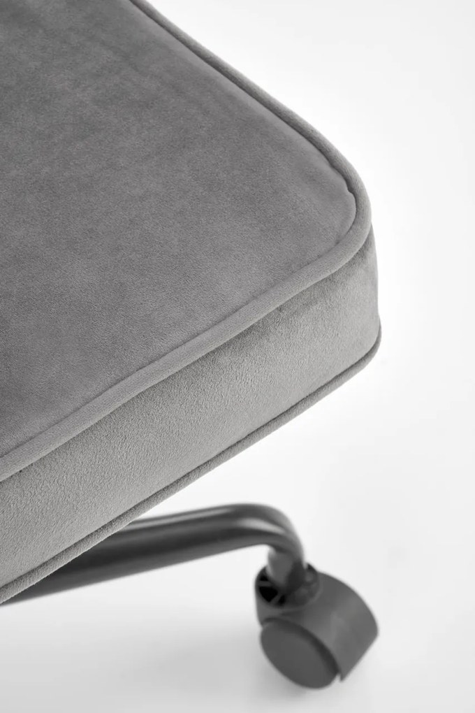 Scaun de birou Fidel velvet gri