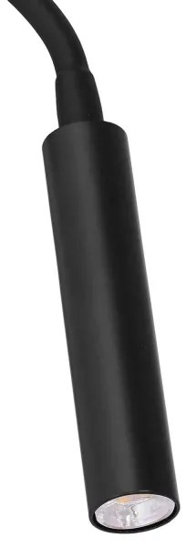 Veioză flexibilă ARDEN 1xG9/8W/230V negru