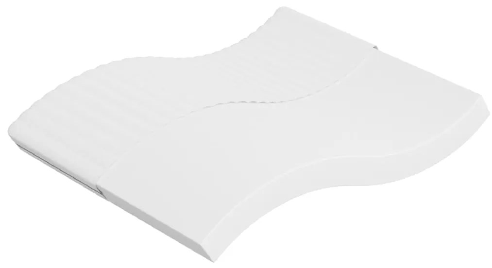 vidaXL Saltea din spumă, fermitate medie moale, 160x200 cm