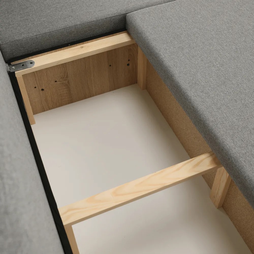 Canapea universală, gri, PLAY