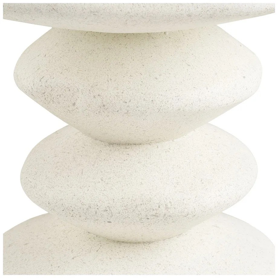 Măsuță auxiliară rotundă din piatră ø 36 cm Blackburn – House Nordic