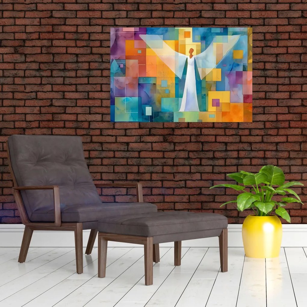 Tablou - Înger geometric (90x60 cm)