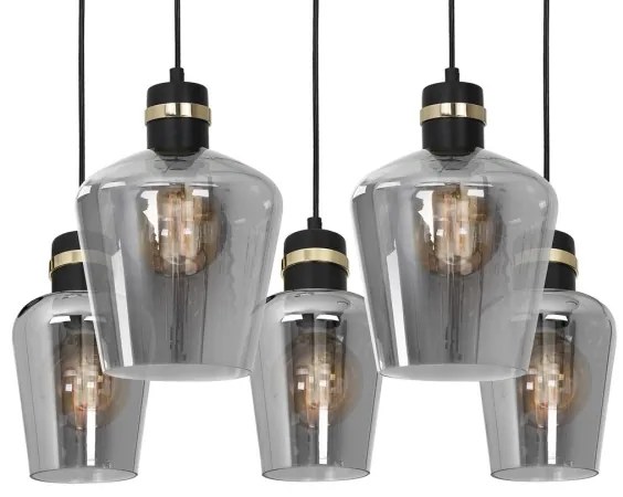 Lustră pe cablu RICHMOND 5xE27/60W/230V