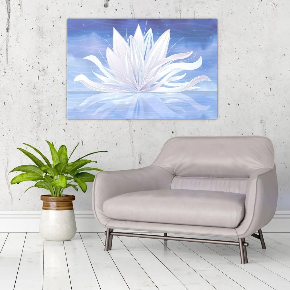 Tablou - Floare de lotus (90x60 cm)