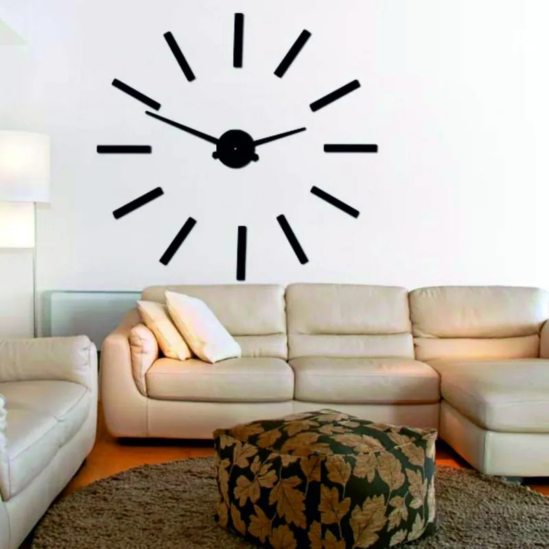 SENTOP | Ceas de perete modern cu bastoane - 2D MORNEO