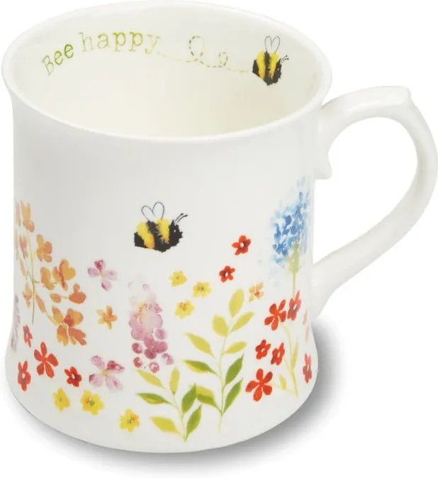 Cană din porțelan Cooksmart ® Flowers, 440 ml