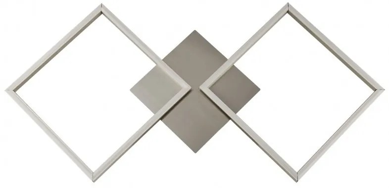 Aplica LED lumina ambientala Wall Art 2lt Square 2912SS SRT