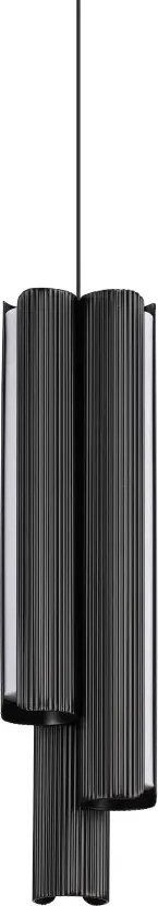 Lustra LED moderna DORICA SP3 D90 NERO