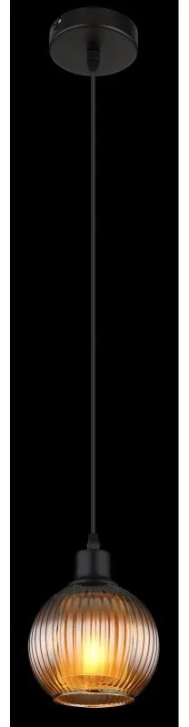 Pendul design modern ZUMBA negru/multicolor