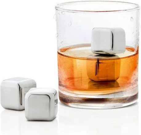 Cuburi de răcire 4 buc. din oțel inoxidabil Lounge – Blomus