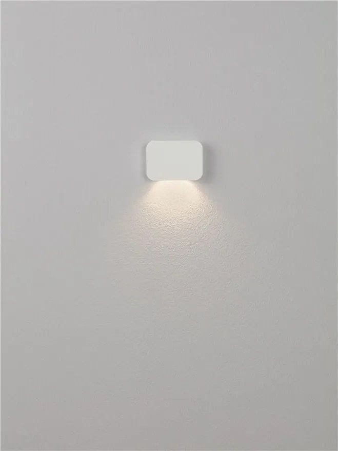 Spot aplicat lumina LED ambientala IP65 SENDO alb