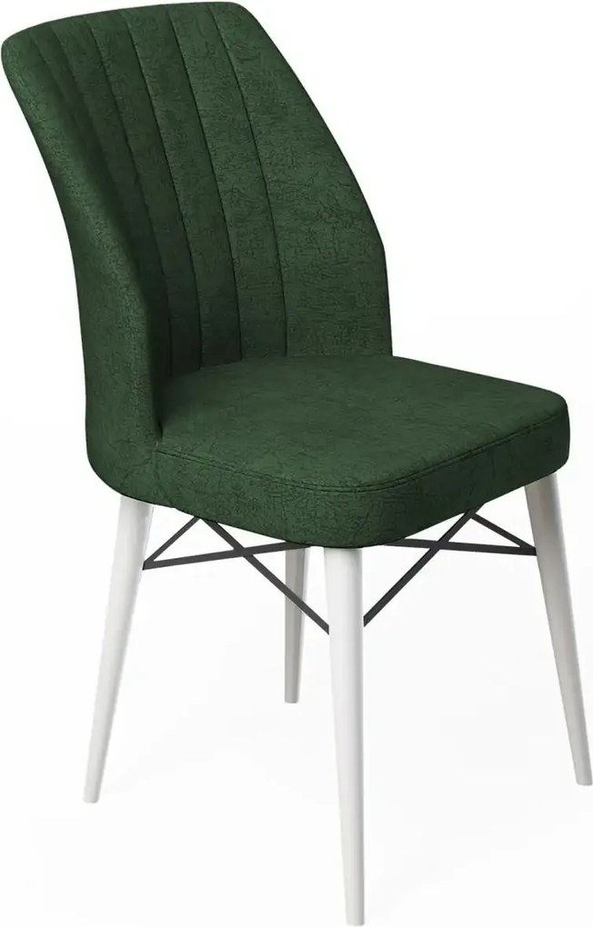 Scaun living tapitat Valentina verde Homs