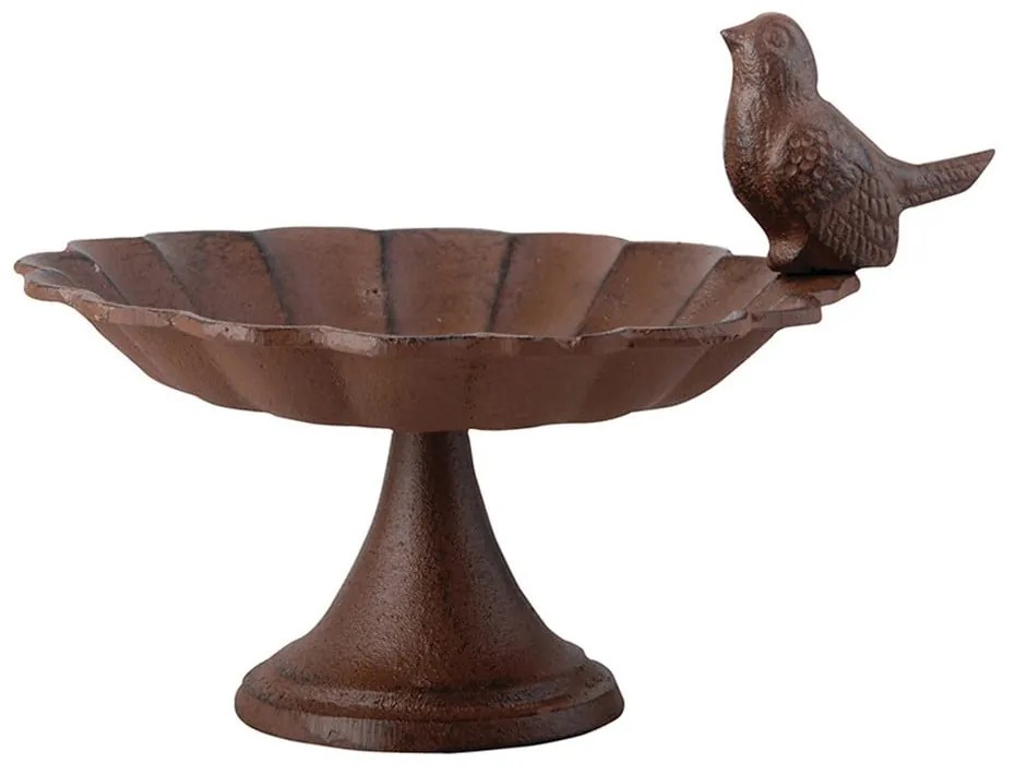 Hrănitor mini din fontă cu picior pentru păsări Esschert Design Birdy