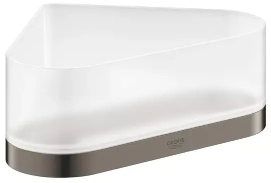 Etajera dus de colt Grohe Selection antracit periat Hard Graphite