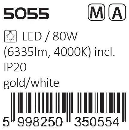 Lustra suspendata LED camera de zi, sufragerie, dormitor Carmella 5055 RX