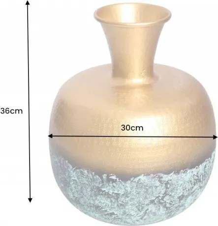 Vaza, Vas decorativ realizat manual Orient 35cm