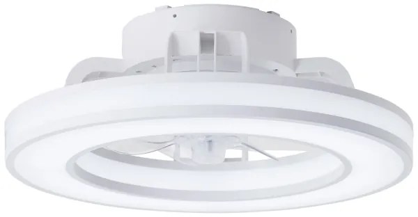 Ventilator LED RGBW dimabil de tavan Brilliant MONDELLO LED/26W/230V + telecomandă