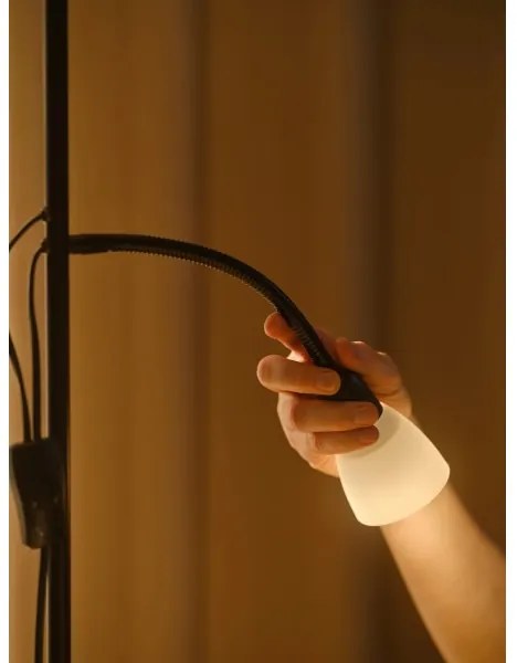 Lampadar Nordlux LAURIA 1xE27/40W/230V + 1xE14/15W