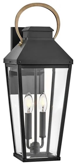 Hinkley HK-DAWSON-L - Aplica de exterior DAWSON L, 2xE14/40W/230V, IP44