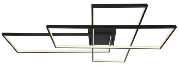 Plafonieră LED dimabilă Globo 67227-100B GABRIEL LED/100W/230V + telecomandă