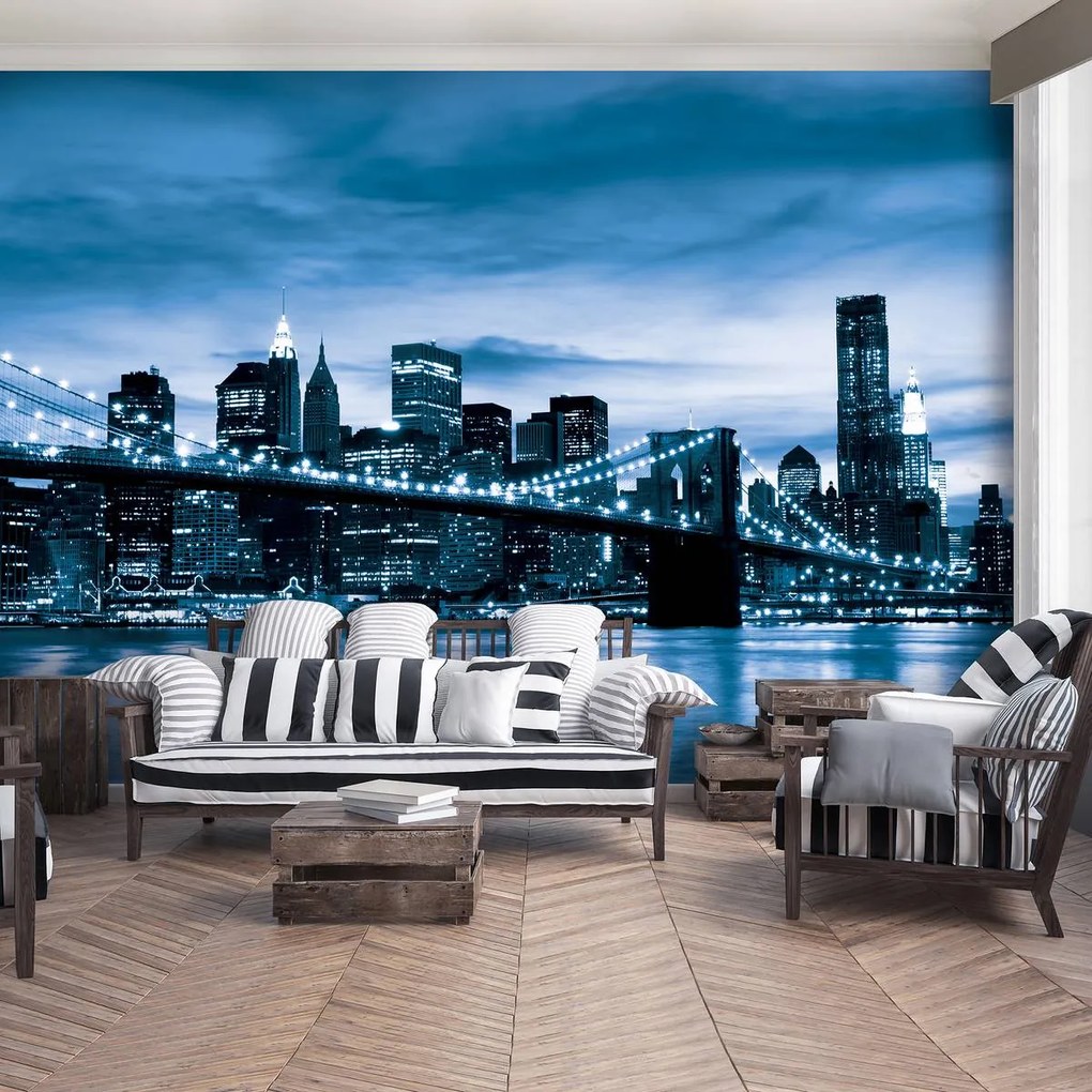 Fototapet - New York Brooklyn Bridge City (152,5x104 cm)