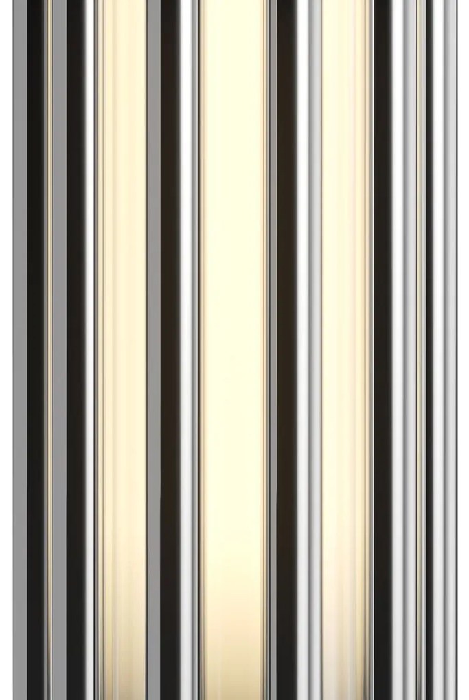 Aplica de perete LED design modern Sonata crom